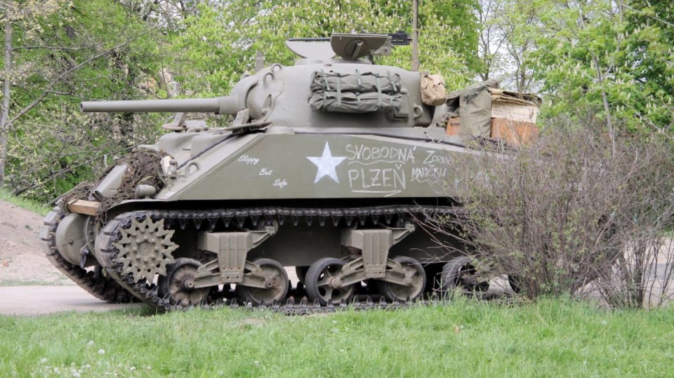 Americký tank Sherman